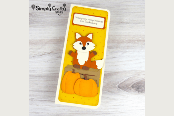 Fall Blessings Fox Card SVG Review