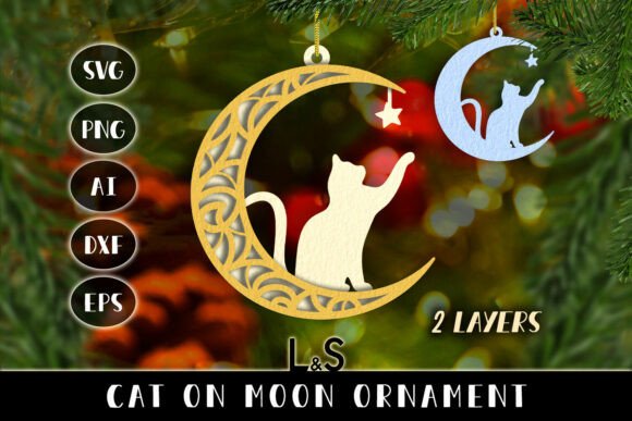 Moon Cat Christmas Ornament Review for Real Embroidery Projects