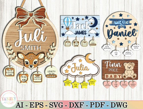 Personalized Baby Name Sign SVG Bundle Review for Real Embroidery Projects