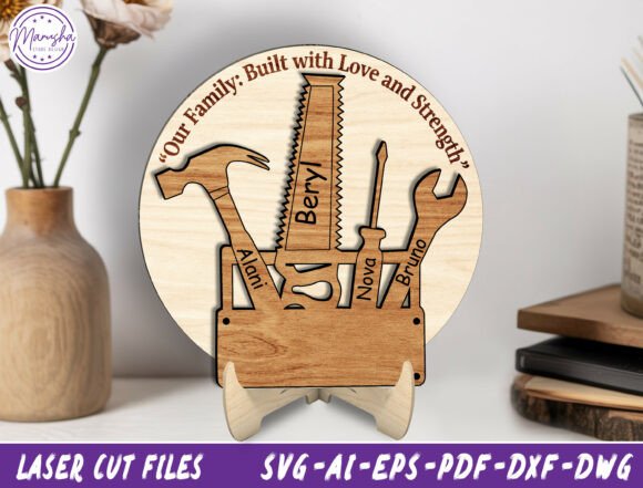 Personalized Father’s Day Laser Cutting Design Review