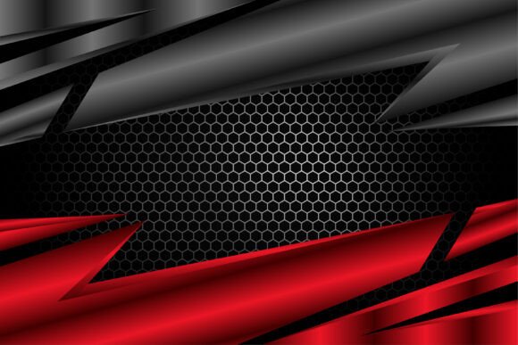 Red Black Horizontal Background: A Bold Graphic Design Asset for Content Publishing